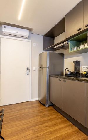 Apartamento à venda com 25m², 1 quarto e sem vaga Apartamento à venda com 25m², 1 quarto e sem vagaCozinha