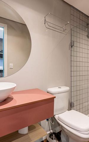Apartamento à venda com 25m², 1 quarto e sem vaga Apartamento à venda com 25m², 1 quarto e sem vagaBanheiro