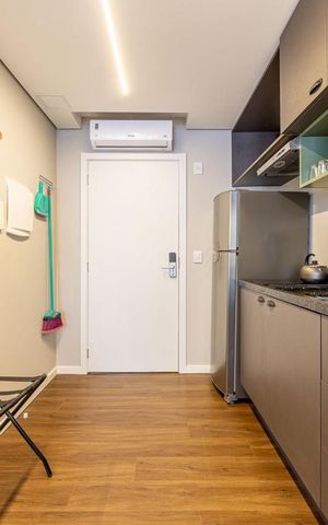 Apartamento à venda com 25m², 1 quarto e sem vaga Apartamento à venda com 25m², 1 quarto e sem vagaCozinha