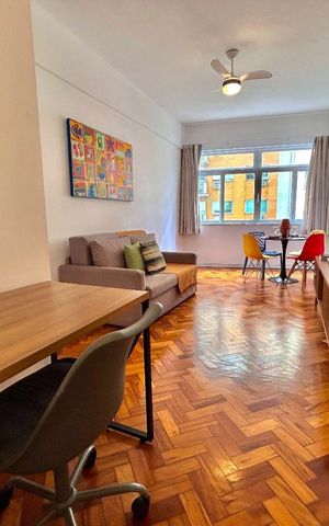 Apartamento para alugar com 55m², 1 quarto e 1 vaga Apartamento para alugar com 55m², 1 quarto e 1 vagaSala