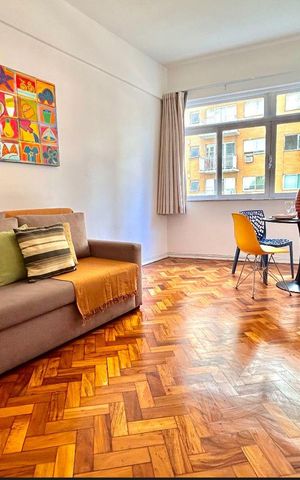 Apartamento para alugar com 55m², 1 quarto e 1 vaga Apartamento para alugar com 55m², 1 quarto e 1 vagaSala
