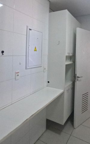 Apartamento para alugar com 82m², 3 quartos e 2 vagasCozinha Americana