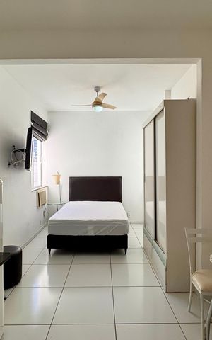 Studio à venda com 39m², 1 quarto e sem vaga