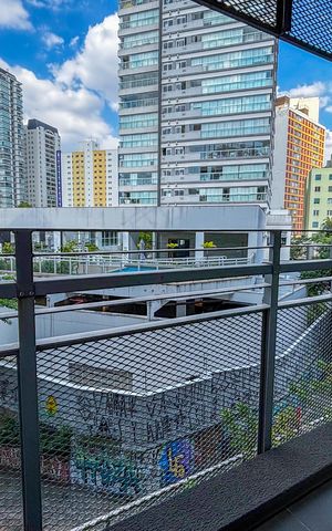 Apartamento para alugar com 32m², 1 quarto e sem vaga