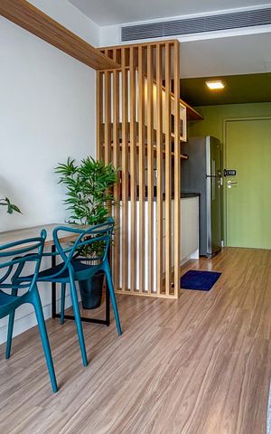 Apartamento para alugar com 32m², 1 quarto e sem vaga