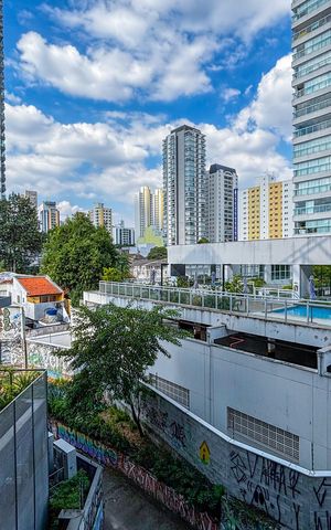 Apartamento para alugar com 32m², 1 quarto e sem vaga