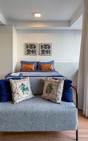 Apartamento para alugar com 32m², 1 quarto e sem vaga