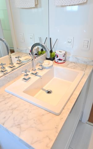 Apartamento à venda com 205m², 3 quartos e 4 vagasBanheiro da Suíte 3