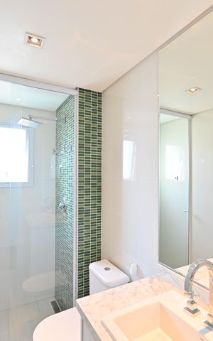 Apartamento à venda com 205m², 3 quartos e 4 vagasBanheiro da Suíte 3
