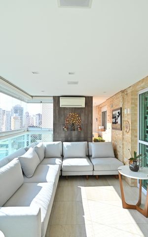 Apartamento à venda com 205m², 3 quartos e 4 vagasVaranda Gourmet