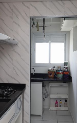 Apartamento para alugar com 66m², 2 quartos e 1 vagaCozinha - Armários  Área de Serviço