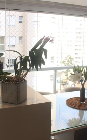 Apartamento à venda com 62m², 1 quarto e 2 vagasVaranda
