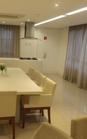 Apartamento à venda com 62m², 1 quarto e 2 vagasÁrea comum - Salão de festas