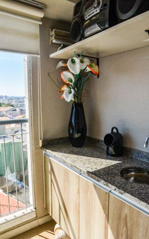 Apartamento à venda com 59m², 3 quartos e 1 vaga Apartamento à venda com 59m², 3 quartos e 1 vagaVaranda da Sala