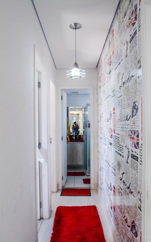 Apartamento à venda com 59m², 3 quartos e 1 vaga Apartamento à venda com 59m², 3 quartos e 1 vagaCorredor