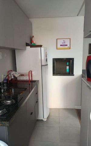 Apartamento à venda com 46m², 2 quartos e 1 vagaCozinha 
