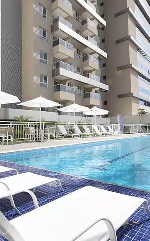 Apartamento para alugar com 44m², 1 quarto e 1 vaga Apartamento para alugar com 44m², 1 quarto e 1 vagaÁrea externa