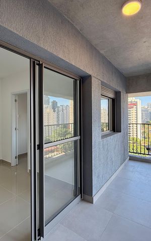 Apartamento para alugar com 35m², 1 quarto e sem vagaSacada