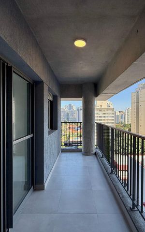 Apartamento para alugar com 35m², 1 quarto e sem vagaSacada