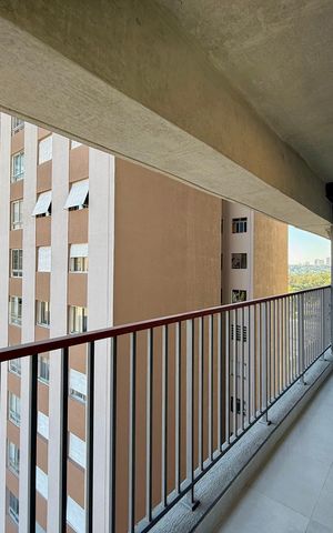 Apartamento para alugar com 35m², 1 quarto e sem vagaSacada