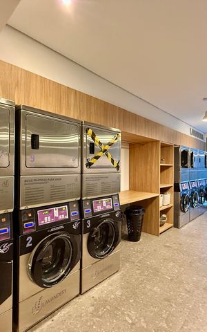 Apartamento para alugar com 35m², 1 quarto e sem vagaLavanderia 