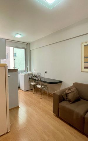 Studio à venda com 30m², 1 quarto e 1 vaga