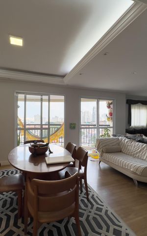Apartamento à venda com 116m², 3 quartos e 3 vagas