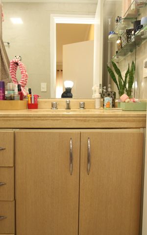 Apartamento à venda com 116m², 3 quartos e 3 vagasBanheiro da Suíte