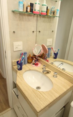 Apartamento à venda com 116m², 3 quartos e 3 vagasBanheiro Social