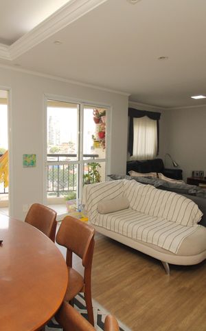 Apartamento à venda com 116m², 3 quartos e 3 vagasSala