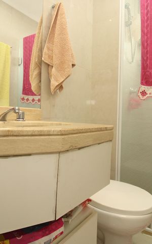 Apartamento à venda com 116m², 3 quartos e 3 vagasBanheiro Social