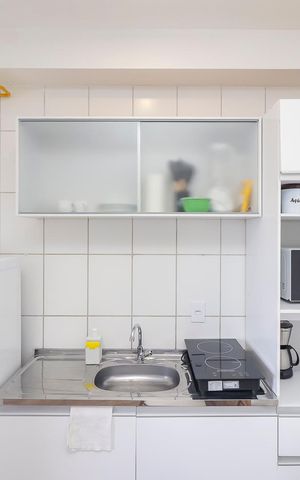 Studio à venda com 24m², 1 quarto e 1 vagaQuarto / Cozinha