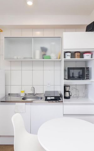 Studio à venda com 24m², 1 quarto e 1 vagaQuarto / Cozinha