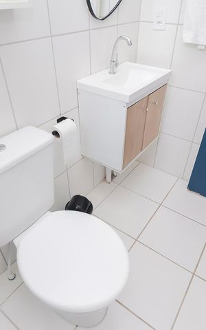 Studio à venda com 24m², 1 quarto e 1 vagaBanheiro