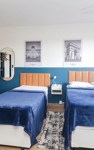 Studio à venda com 24m², 1 quarto e 1 vagaQuarto / Cozinha
