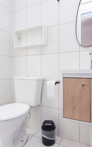 Studio à venda com 24m², 1 quarto e 1 vagaBanheiro
