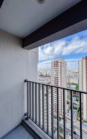 Apartamento para alugar com 48m², 2 quartos e 1 vagaVaranda do Quarto 2