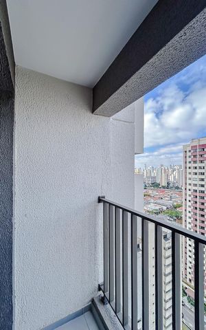 Apartamento para alugar com 48m², 2 quartos e 1 vagaVaranda do Quarto 2