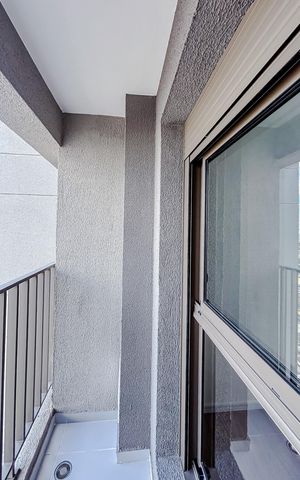Apartamento para alugar com 48m², 2 quartos e 1 vagaVaranda do Quarto 2