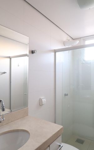 Apartamento para alugar com 134m², 4 quartos e 3 vagasBanheiro Social