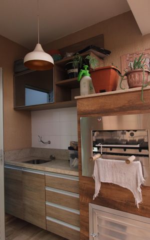 Casa de condomínio à venda com 119m², 4 quartos e 2 vagasQuintal - Churrasqueira