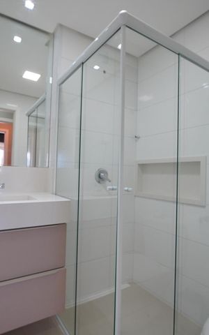Apartamento para alugar com 117m², 3 quartos e 2 vagasBanheiro da Suíte 2
