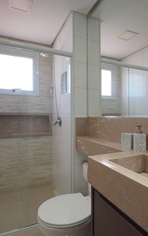 Apartamento para alugar com 117m², 3 quartos e 2 vagasBanheiro da Suíte 3