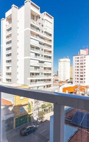 Apartamento para alugar com 24m², 1 quarto e sem vagaVaranda do Quarto