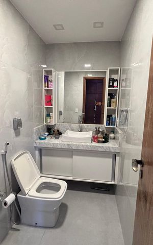 Apartamento à venda com 221m², 3 quartos e 4 vagas Apartamento à venda com 221m², 3 quartos e 4 vagasBanheiro do Quarto 3