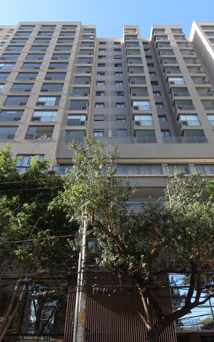 Apartamento para alugar com 44m², 1 quarto e 1 vagaFachada do Prédio