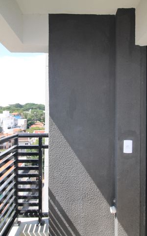 Studio para alugar com 26m², 1 quarto e sem vagaVaranda