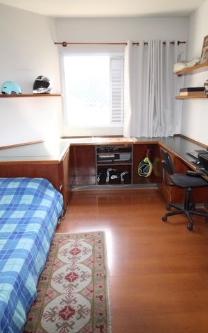 Apartamento para alugar com 200m², 4 quartos e 3 vagasQuarto 3