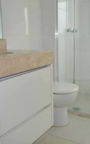 Apartamento para alugar com 214m², 3 quartos e 3 vagasBanheiro da Suíte 2