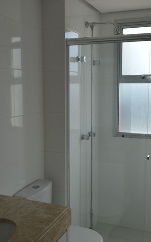 Apartamento para alugar com 214m², 3 quartos e 3 vagasBanheiro da Suíte 2